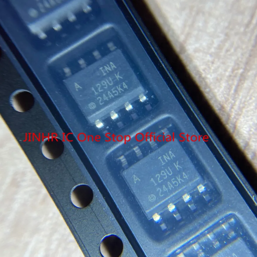 New 2PCS INA129 INA129U INA129UA INA129UK, Instrumentation Amplifiers