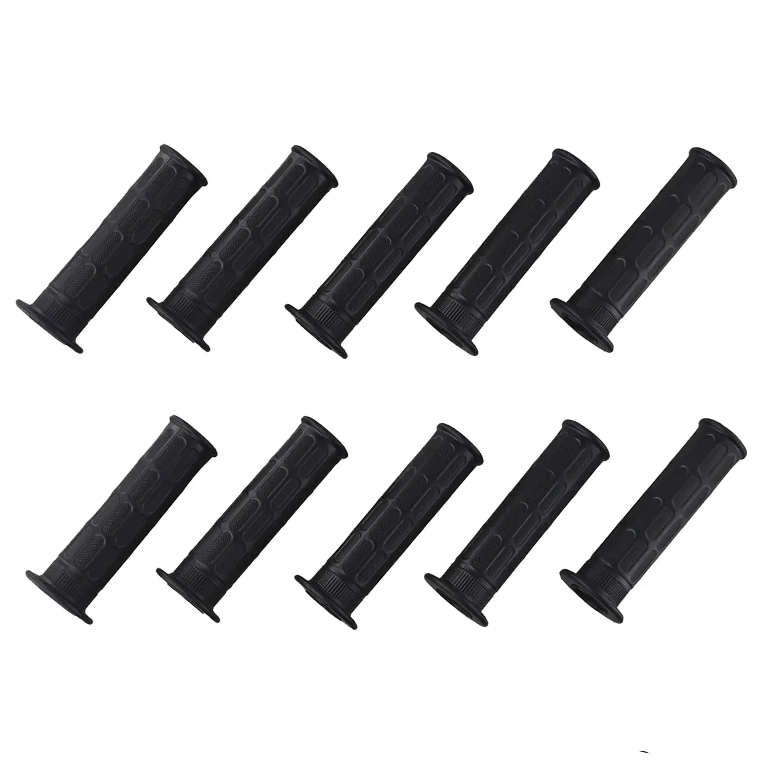 

10Pcs Rubber Handle Cover 124 22/24/26/28mm Cover For Agricultural Machinery Wheelbarrow Tractor Lawn Mower Garden Tool Handle