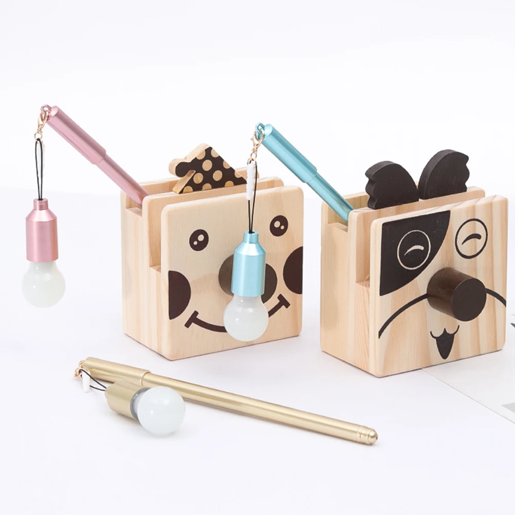 

Wooden Pen St Phone Holder Phone Pencil Holder Desk ganizer Pencil Spectacle Rack Stylish Gift Office Decor