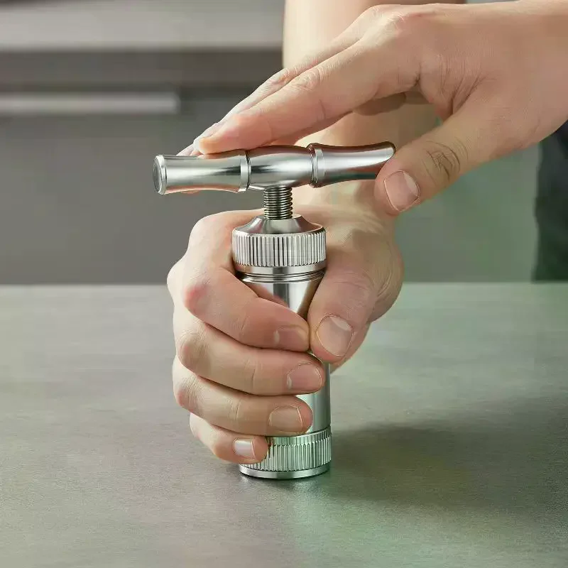 Metal Tobacco Herb Press Aluminum Alloy Compressor Pressure Spice Grinder Hand Crusher Accessories