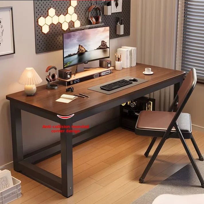 xx-Computer Desk Simple Rectangular Writing Table for Home Study Bedroom Stylish Desktop Work Desk