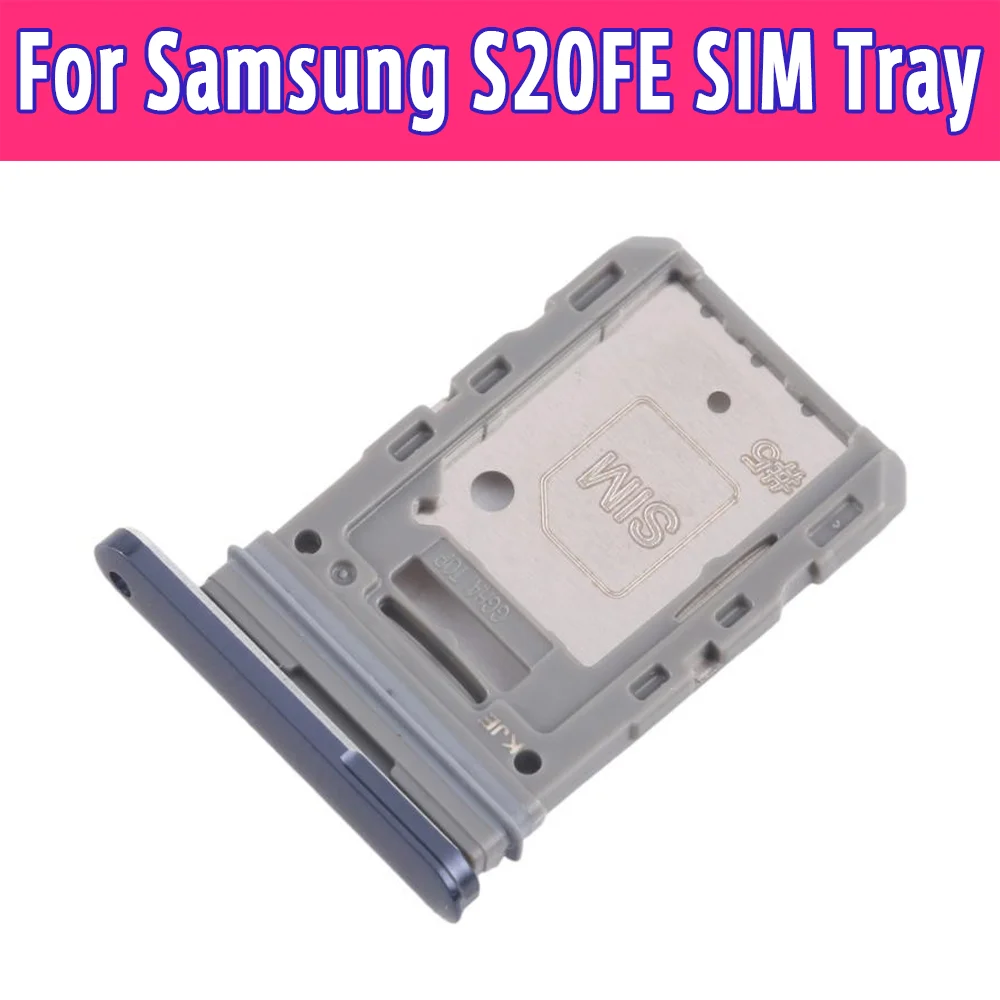 Single SIM Card Tray For Samsung Galaxy S20FE SM-G780F   Nano SIM Holder Replacement Part