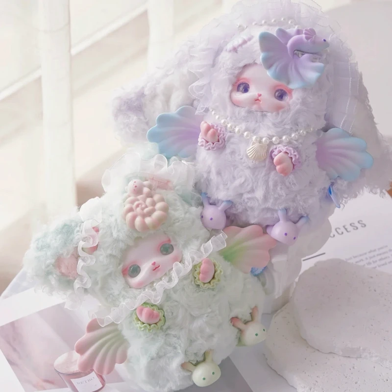 Auf Lager Loloan Ocean Serie Vinyl Gesicht Blind Box Pelzigen Puppen Schul Anhänger Desktop Dekoration Spielzeug Geschenke Für Firend