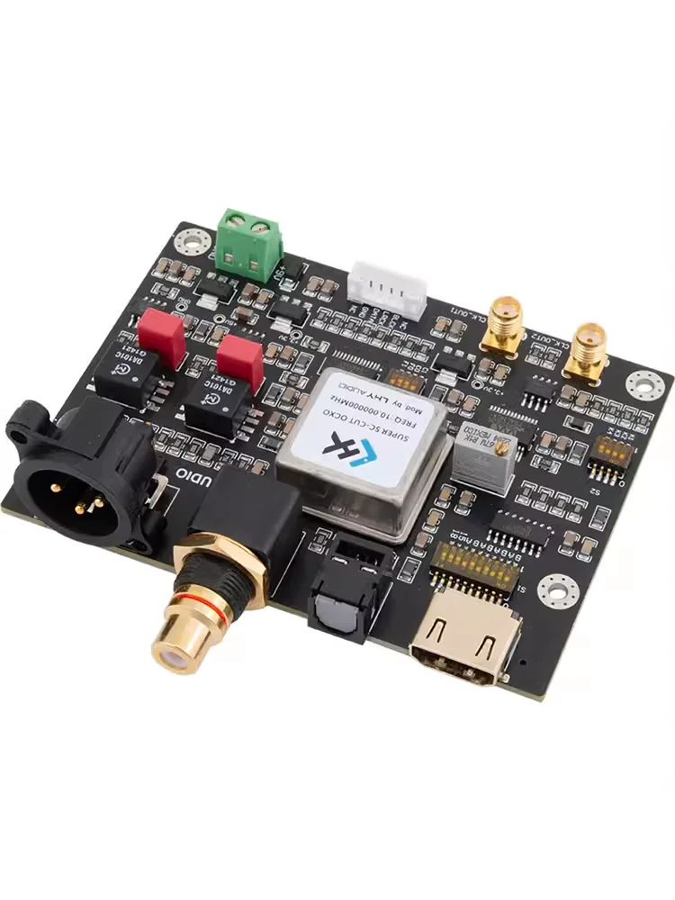 CDM3 CDPRO2/4/9โรตารี่ดิจิตอลเอาท์พุทบอร์ด IIS เพื่อ Coaxial I2S ไปยัง SPDIF ocxo นาฬิกา