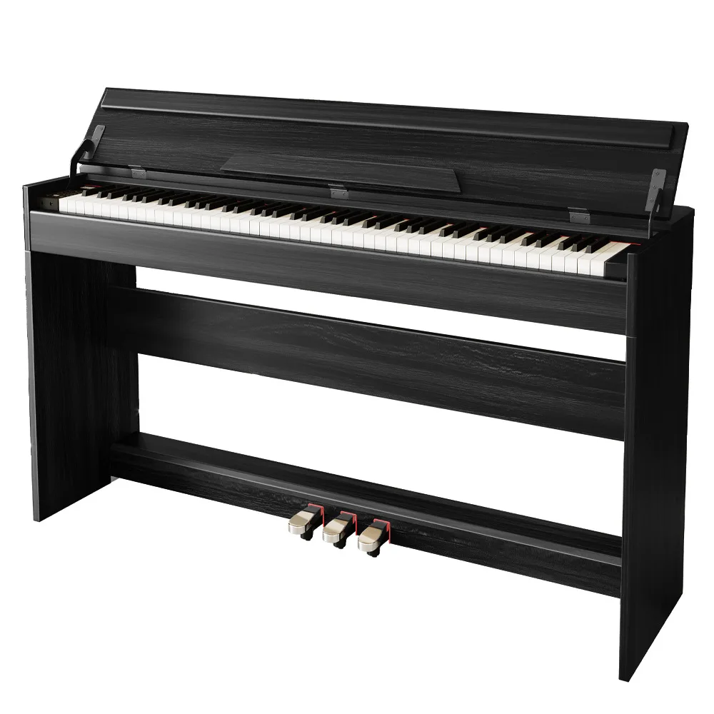 

Hooqu 88-Key Digital Hammer Action Electric Keyboard White Digital Piano Made in China