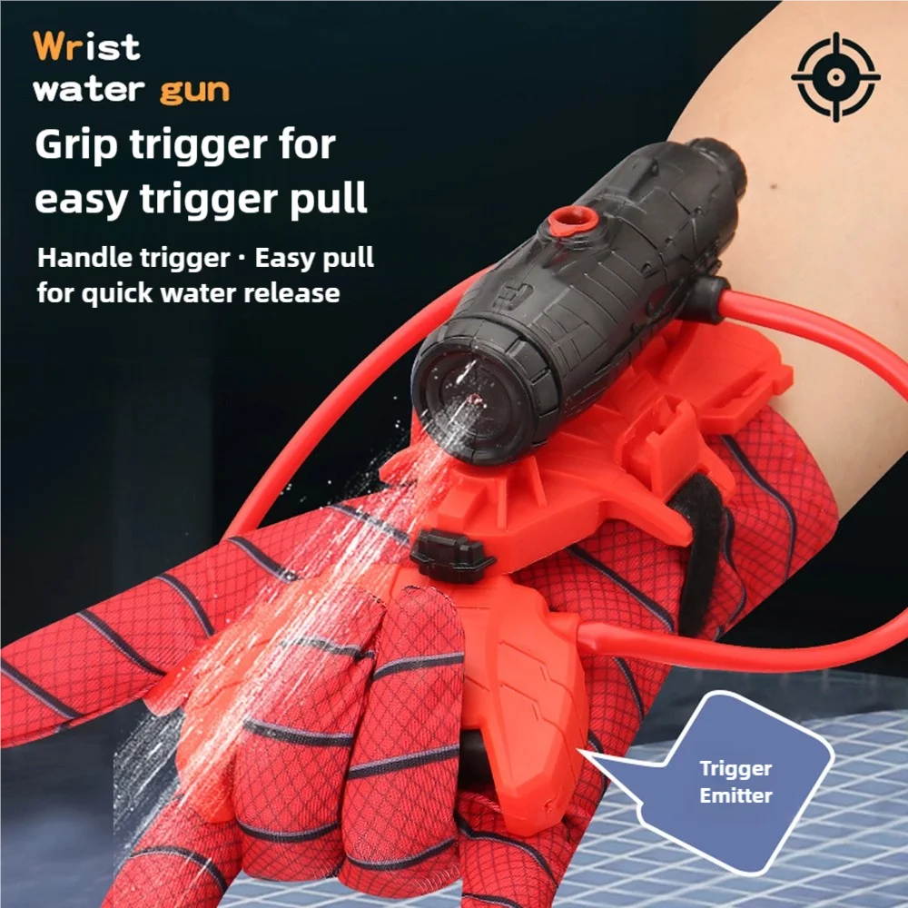 1 pièce pistolet à eau jouet de jeu d'eau d'été pistolet à eau araignée lanceur d'araignée combat d'eau jouet de jeu d'eau en plein air pour enfants, adapté aux garçons et aux filles, adapté à divers cadeaux de vacances