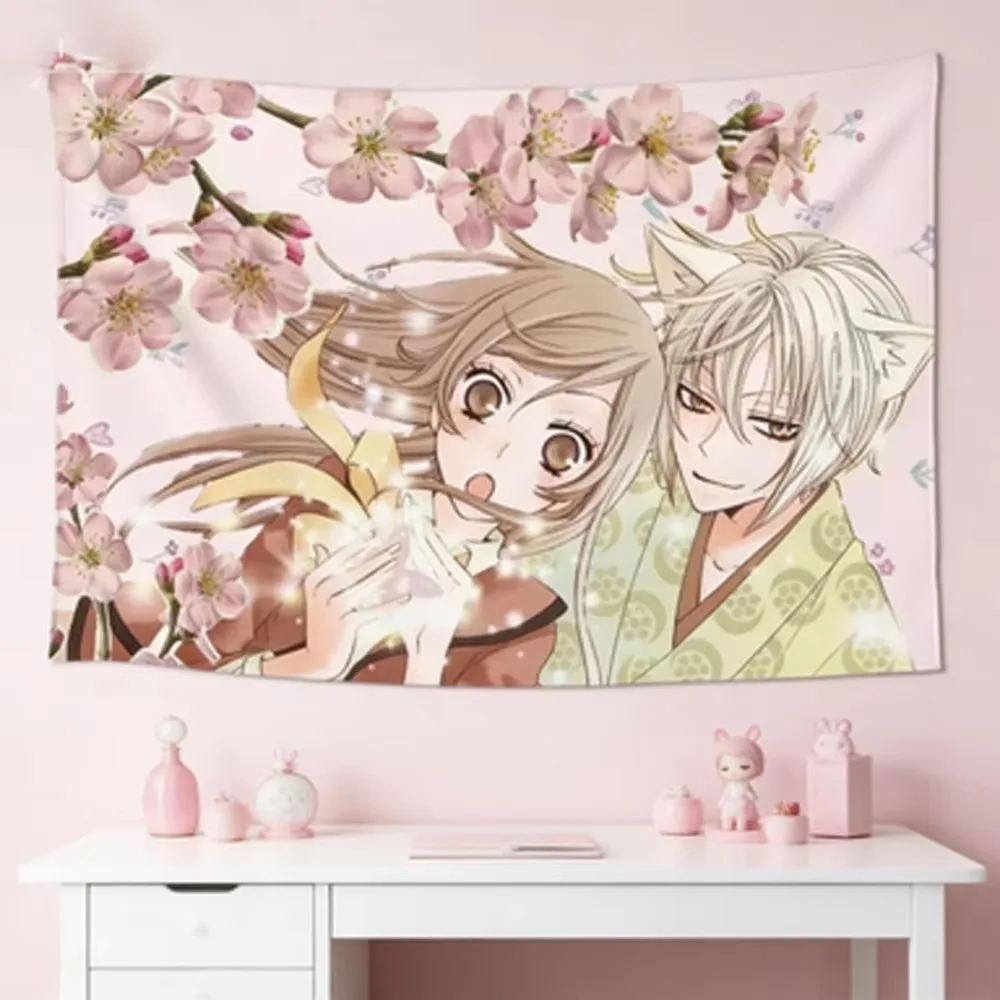 Kamisama Kiss Comics Tapestry Wall Decor Hanging Room Background Party Cloth Anime Decorations for Bedroom Living Room