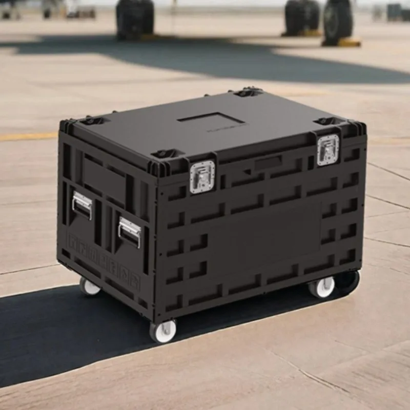 High-end Protective Tool Case Waterproof Flight Case Sturdy Durable Stage Device Box Medical Equipment Transport Box with Wheels