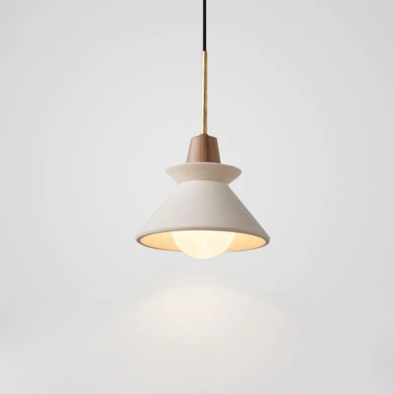 

Mordern Minimalist Nordic-style LED Microcement Pendant Light Lamp Bedroom Living Room Office Indoor Home Decorative Fixture