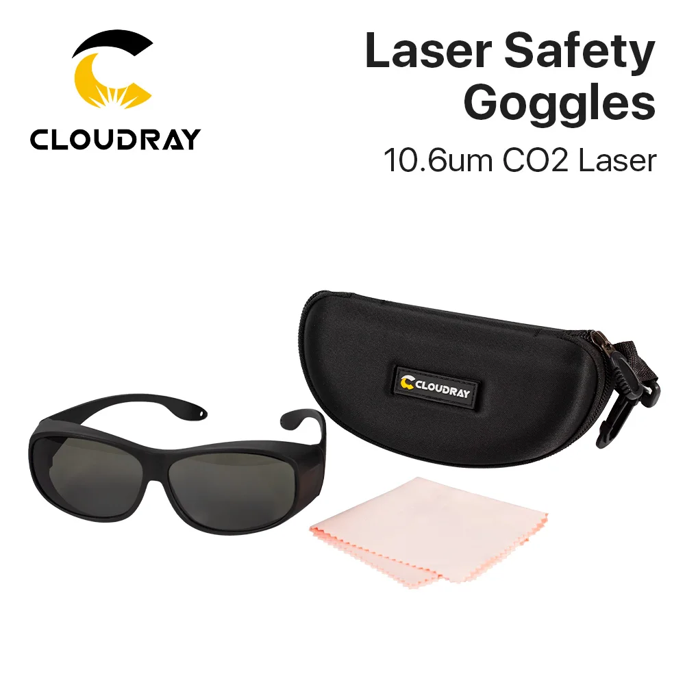 Cloudray 10600nm Style C Laser Safety Goggles OD6+ CE Protective Goggles For CO2 Laser Cutting Engraving Machine