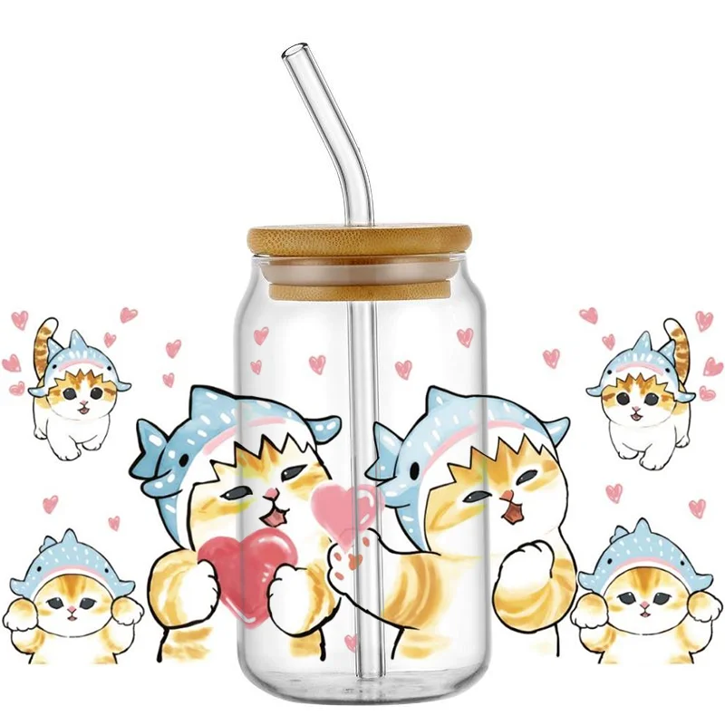 3D Cartoon Cat Deca…