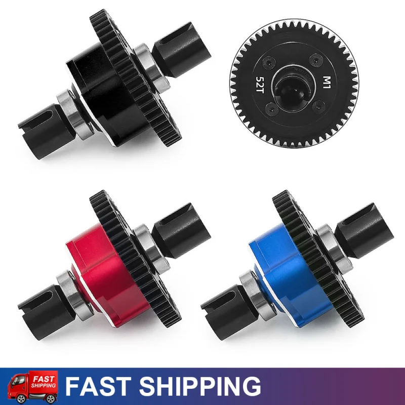 

52T M1 Metal Center Differential Gear #9585 for 1/8 Traxxas Sledge Monster RC Car Truck Upgrade Parts
