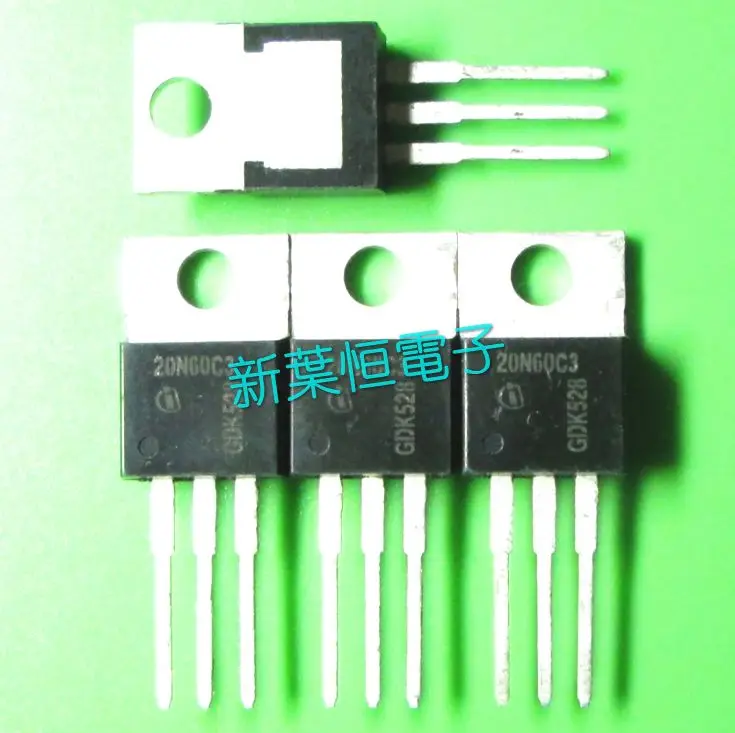 Free shipping  20N60C3 SPP20N60C3   10PCS