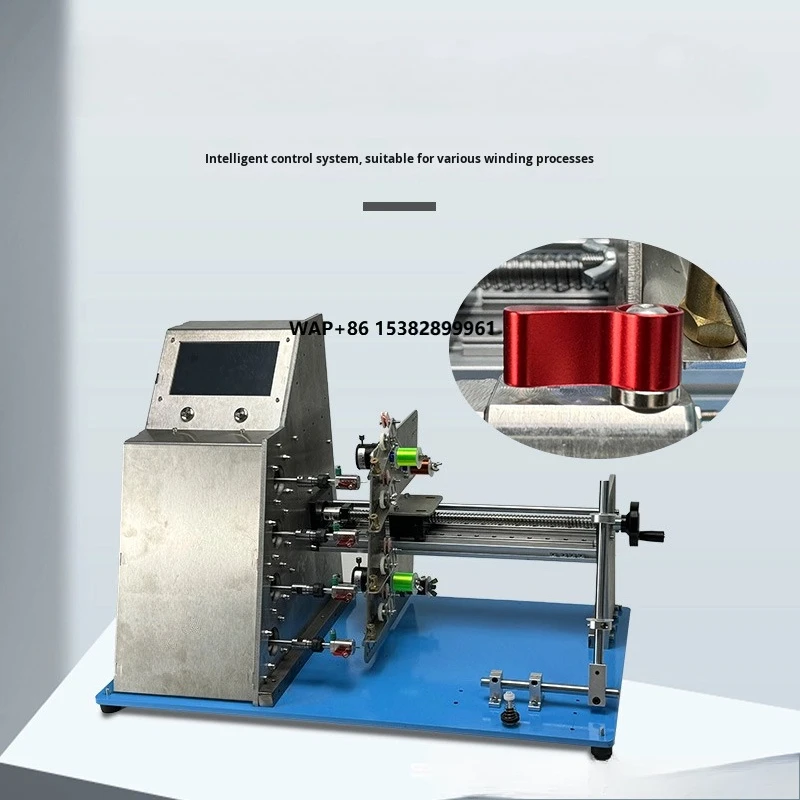 

Four-axis fully automatic winding machine for knotless and wireless fishing hook winding processes, CE certified