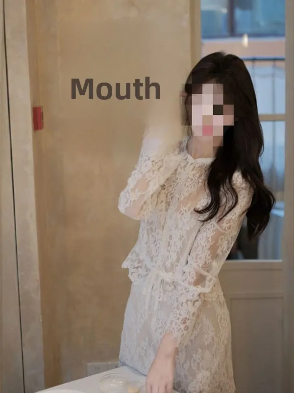 

Элегантный комплект из кружевного топа и юбки, облегающий костюм из двух предметов с коротким подолом, удобный и модный женский осенний наряд во французском стиле