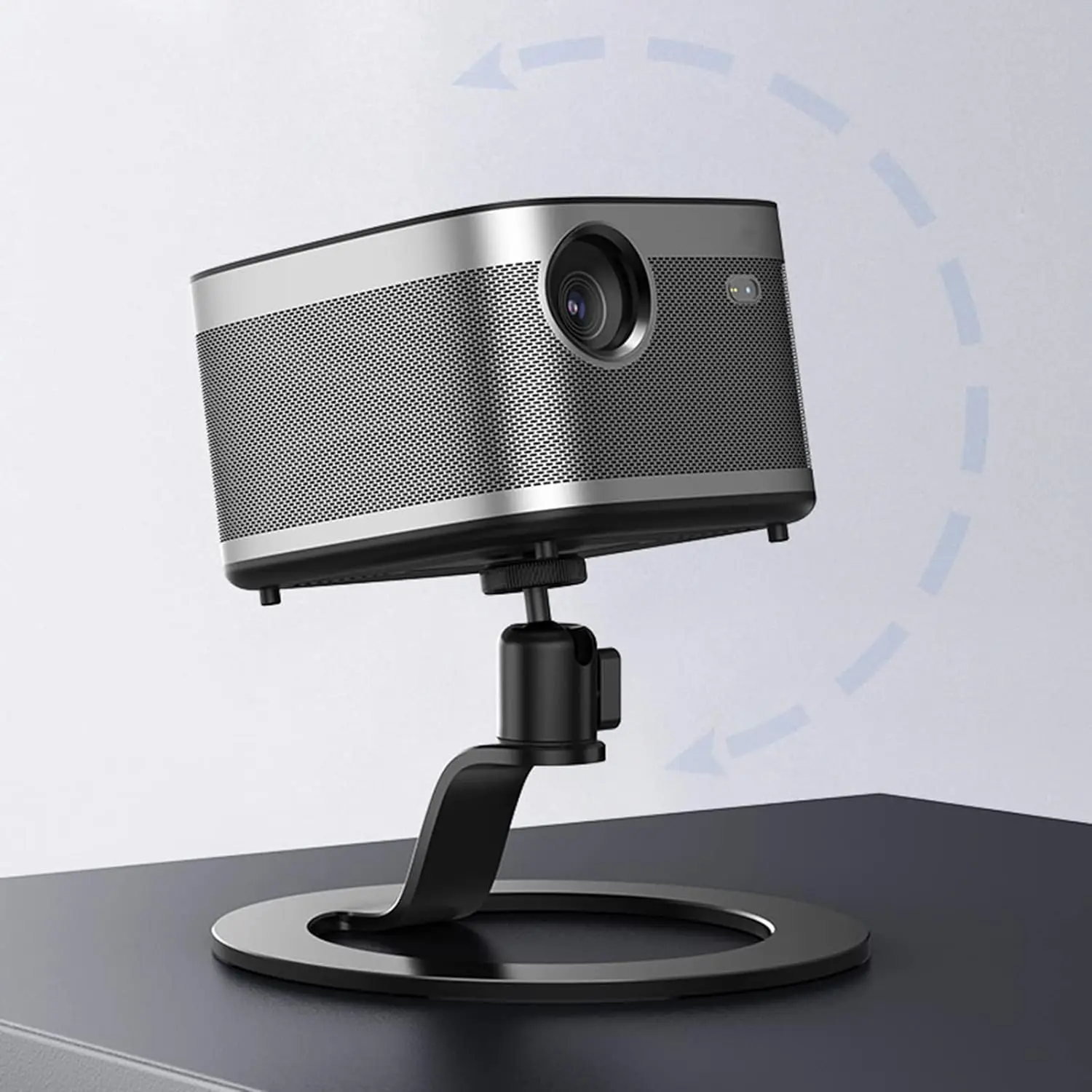 Supporto per videoproiettore da tavolo supporto per Base per proiettore a fascio di regolazione dell\'angolo per XGIMI H2 /H3 /Halo per culla ZEUS