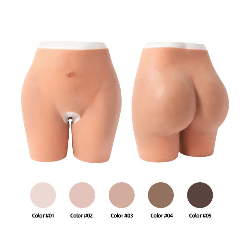 Donne in silicone con apertura sul cavallo Glutei grandi Hip Enhancer Butt Pantaloni imbottiti e fianchi Mutandine per donna Bum Hip Ass Tummy Shaper