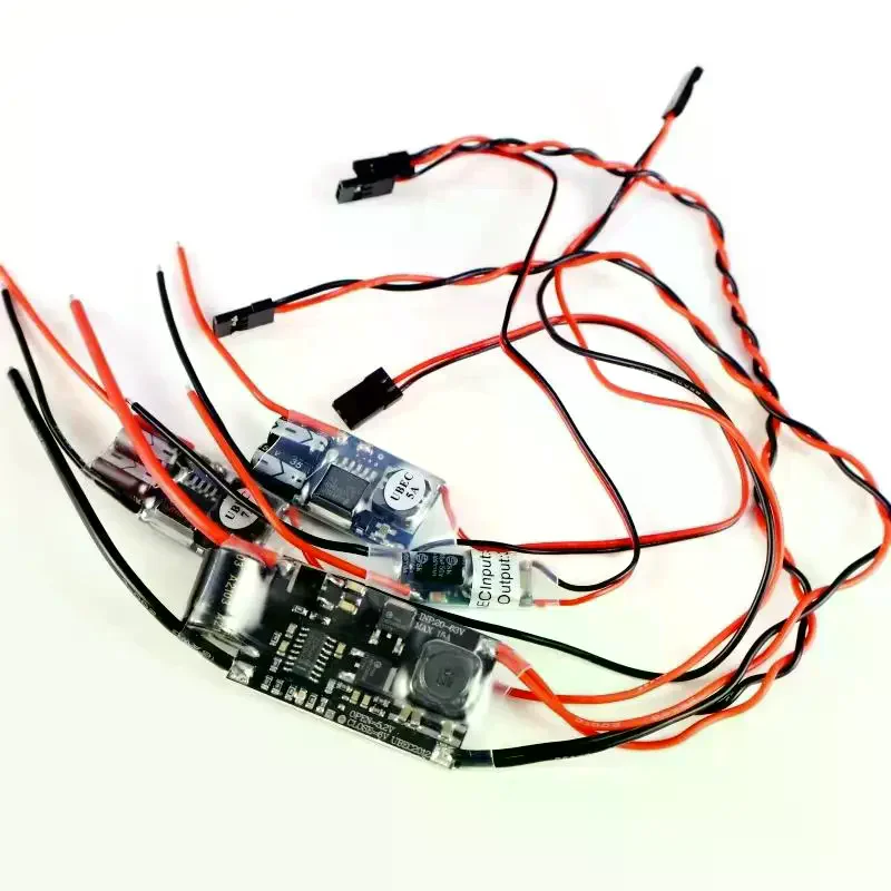 

1Pcs Full Shielding Antijamming Switching Regulator UBEC 5V 3A 5A 7A 15A For FPV RC Drone Receiver Power Supply External