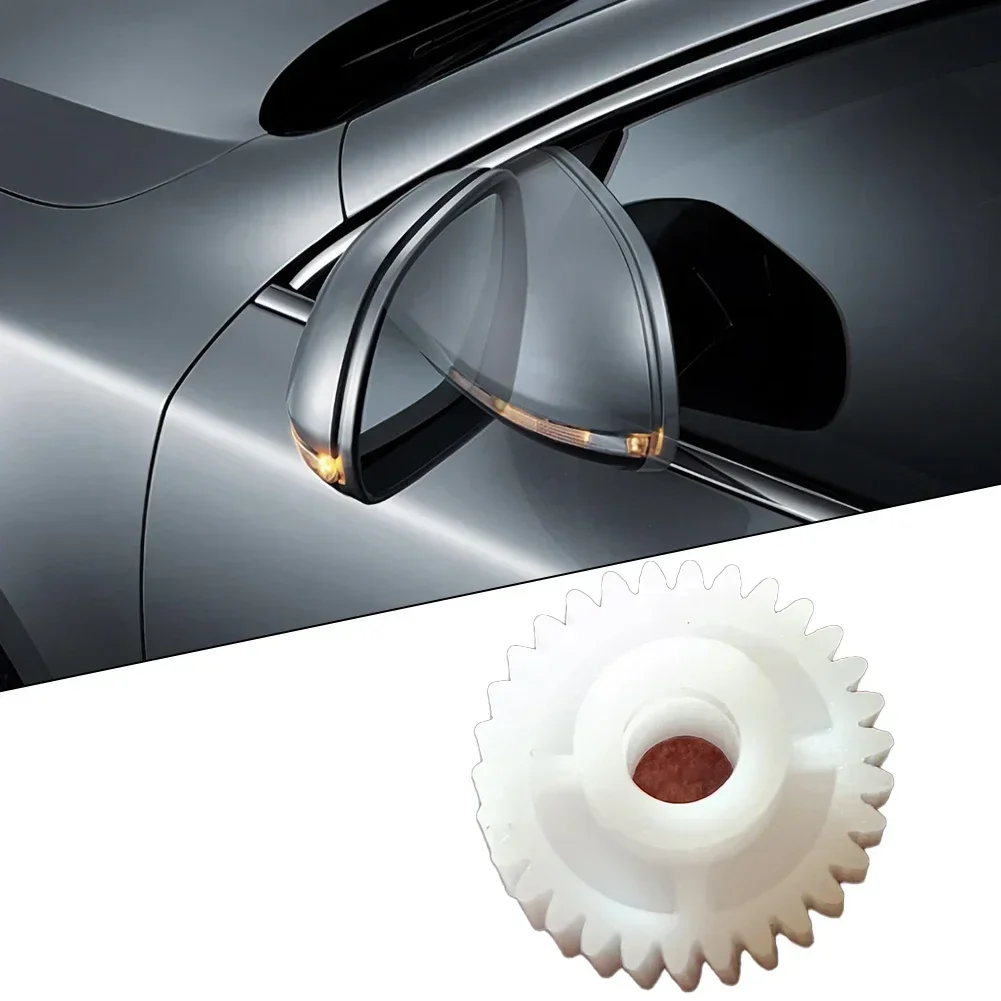 1PCS Plastic 30T Car Electric-Side View Folding Mirror Motor Gear For Hyunda For Santa Fe White Parts Accessories