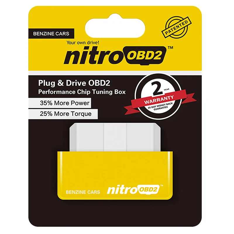 Nitro OBD2 EcoOBD2 ECU Chip Tuning Box Plug & Driver Nitroobd2 for Benzine Diesel Car More Power Torque Save Fuel