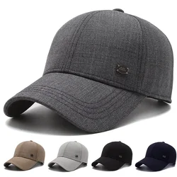 Cotton Baseball Cap Adjustable Dad Plain Hat Outdoor Sport Hat Visors Hat Stylish Classic for Women Men