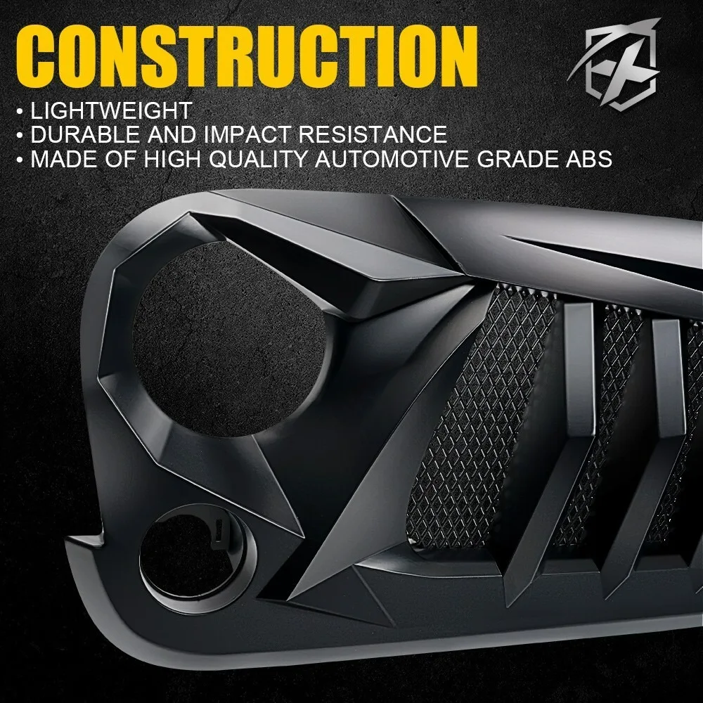 Jeep Wrangler Front Grille 3