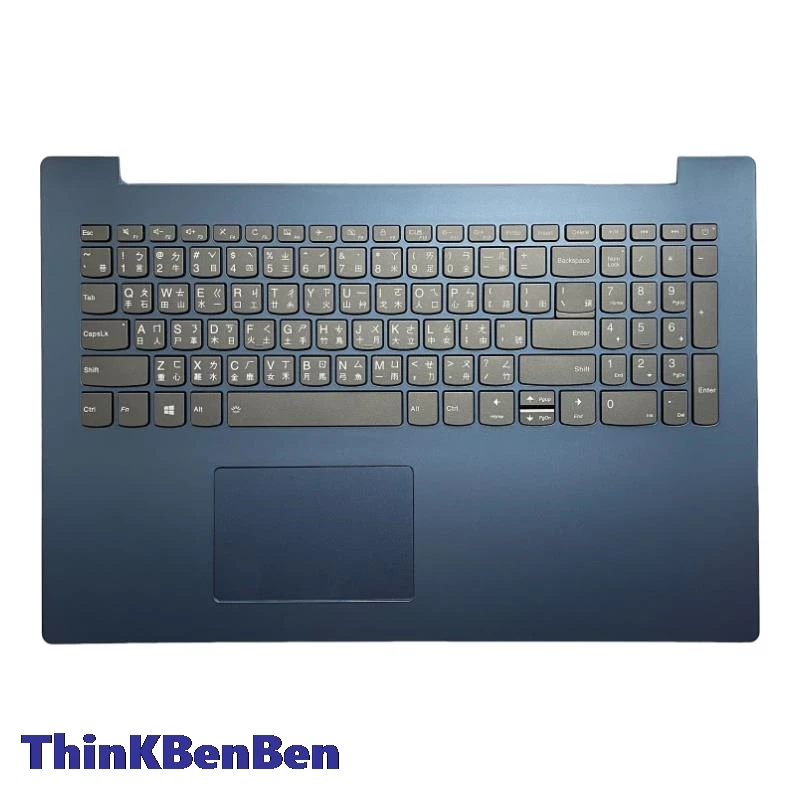 

TW Traditional Backlit Blue Keyboard Upper Case Palmrest Shell Cover For Lenovo Ideapad 330 15 ICH Laptop 5CB0R46900