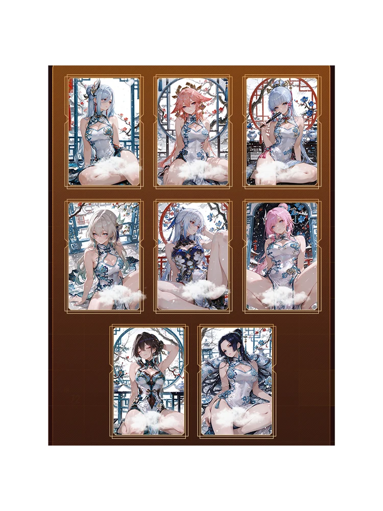 2025 Shiyun Card Club - Serie 1 Tarjetas de cristal Tablero A5 Shinobu Anime Trading Mitsuri Tanjiro ACG CCG TCG Hobby Regalos