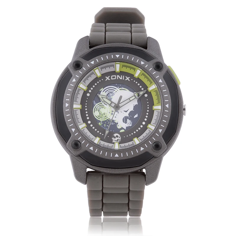XONIX Trendy Watch Men Personalized Graffiti Quartz Watch Waterproof 100M Luminous Junior Senior High School Student Fashion SI