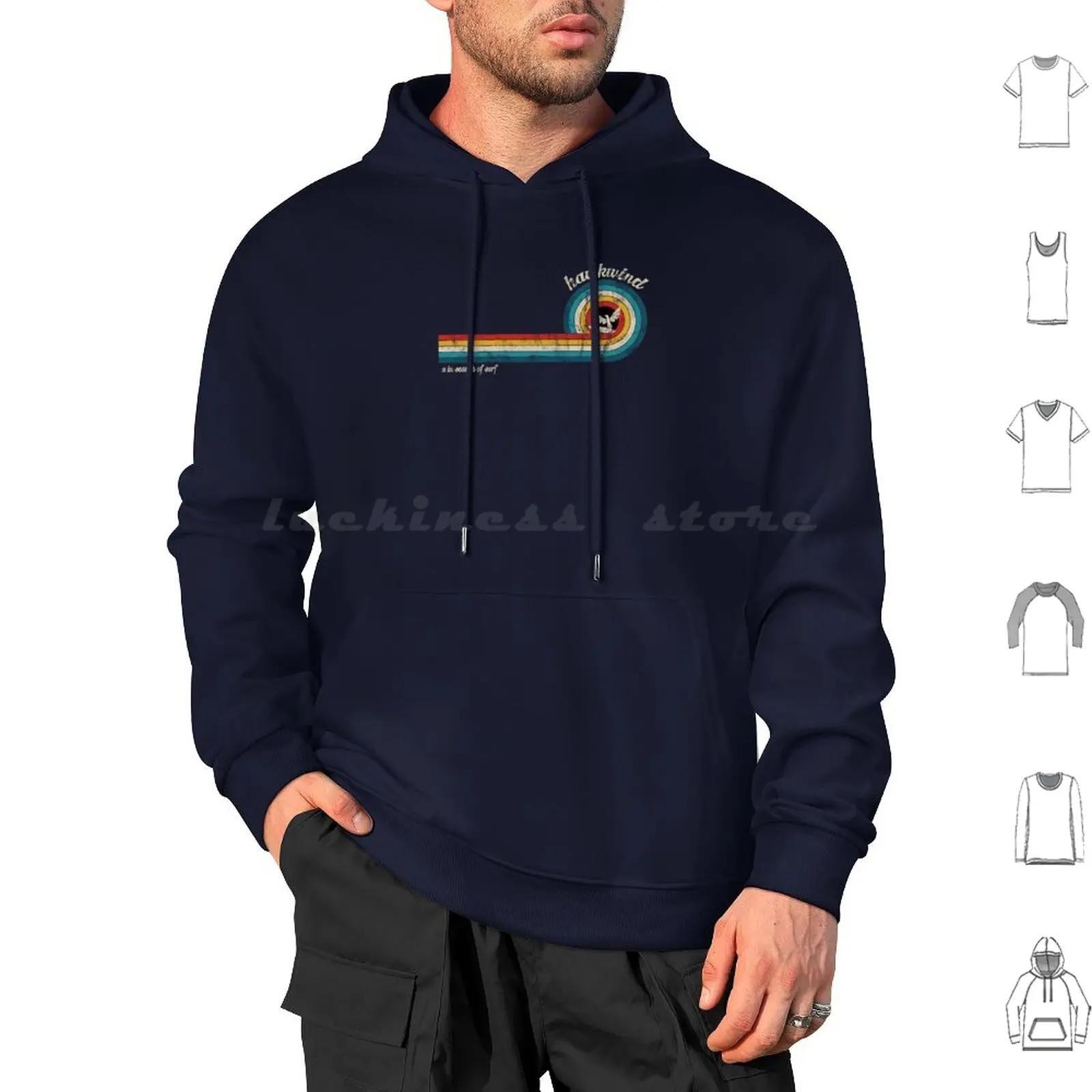 Hawkwind-X In Search Of Surf Hoodies Long Sleeve Hawkwind Surf Retro In Search Of Space Surfing Space Hawkwind Surf X