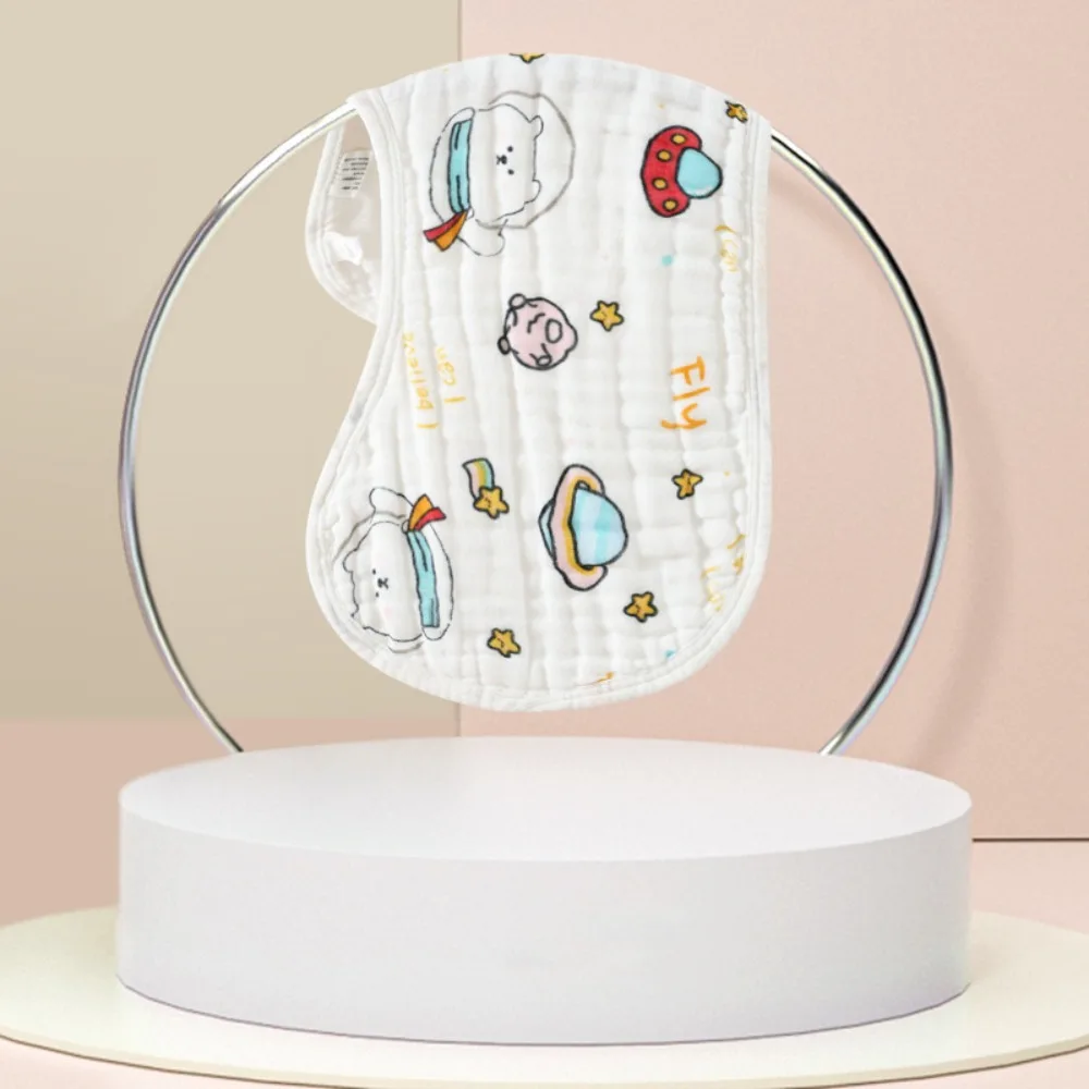 

Марлево-хлопковый детский слюнявчик, высокопоглощающий, приятный для кожи, полотенце для прорезывания зубов для малышей, мягкий материал, впитывающий пот, детский нагрудник для кормления грудью