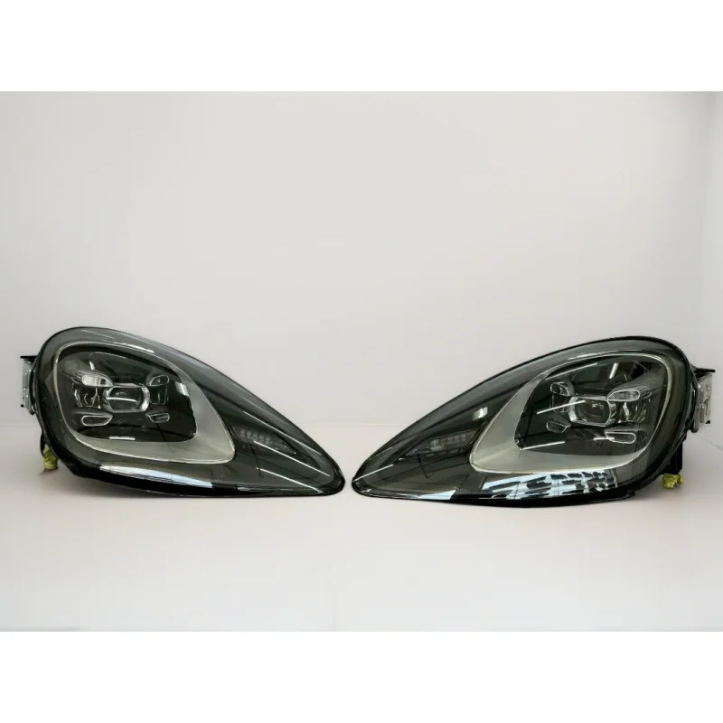 LED Headlight Assembly for Porsche Cayenne 9Y0 2018-2024 Left Right Adaptive Beam Dynamic Lighting DRL High Intensity Plug Play