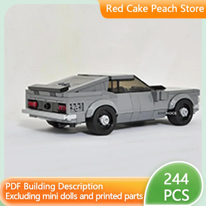 

Популярный фильм, модель скоростного чемпиона MOC, строительные кирпичи, убийца, модульная технология, сборка, детский костюм, игрушки, подарки, праздник