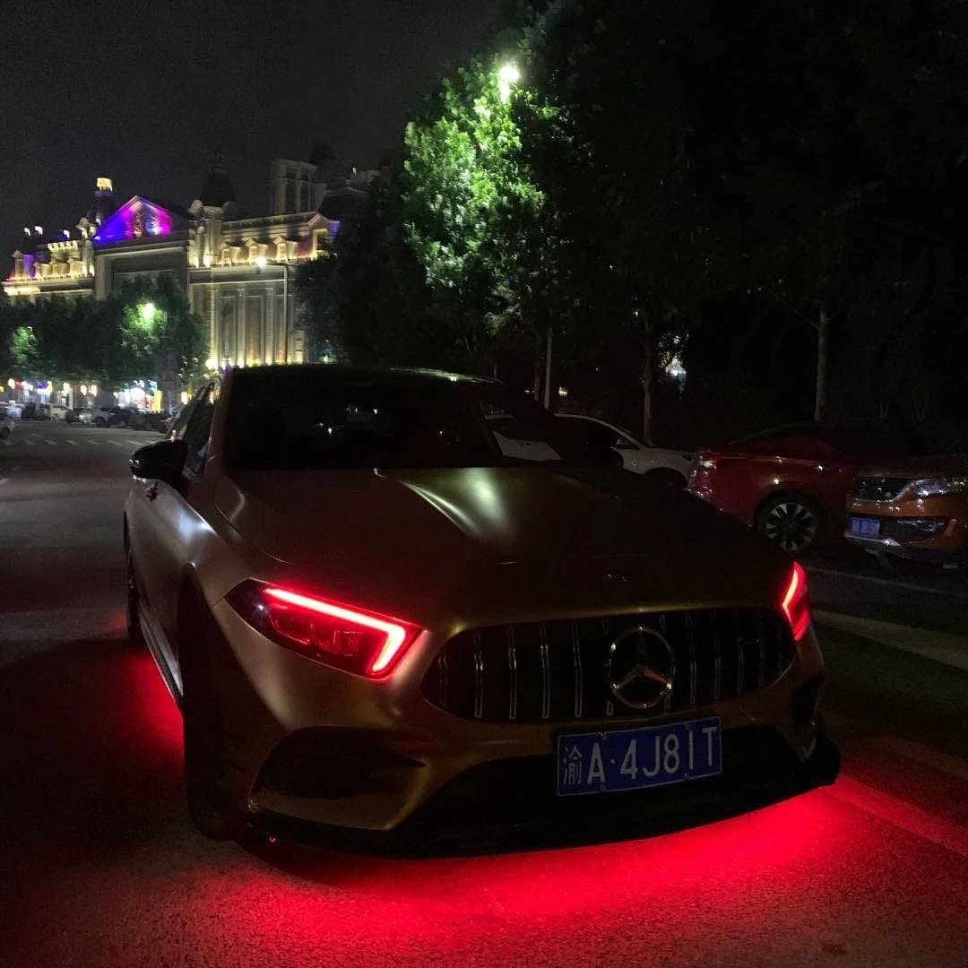 Icedriver for Mercedes Benz A class W177 DRL LED boards A35 A45 AMG daytime running lights Red Blue Green RGBW DRL LED Eyes