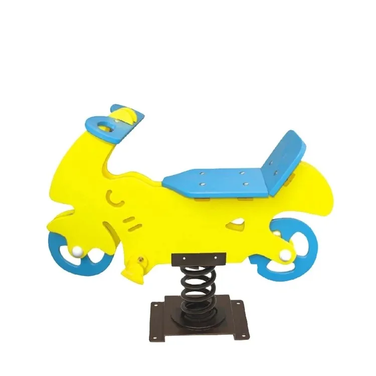 

Custom PE Spring Rider Toy Children Rocking Horse, Playground Accessories Baby Rider on Spring Toys