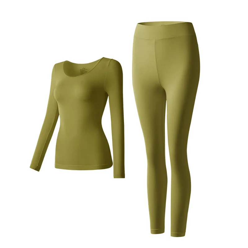 High Quality Invisible Insulation Autumn Clothes Clothing for Teenagers in Autumn Winter Ultra-thin Seamless Insulation Set