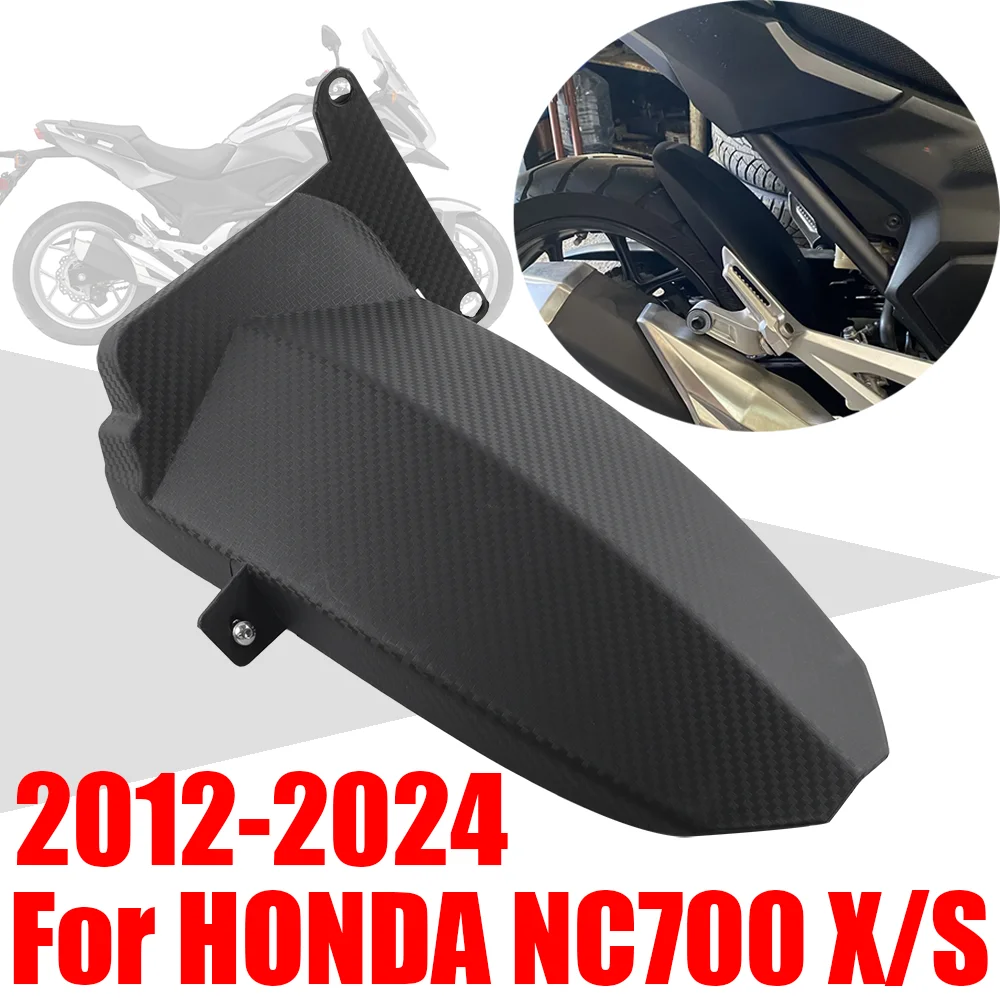 

For HONDA NC700X NC700S NC700 X NC 700 X S NC 700X 700S 2012 - 2024 Motorcycle Rear Fender Extender Mudguard Splash Guard Cover