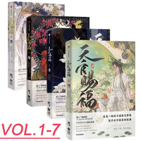 Heaven Officials Blessing 7 6 5 4 3 2 1 Comic Book, Mo Xiang Tong Xiu Tian Guan Ci Fu 1-7 Chinese BL Manga Special Gift Edition