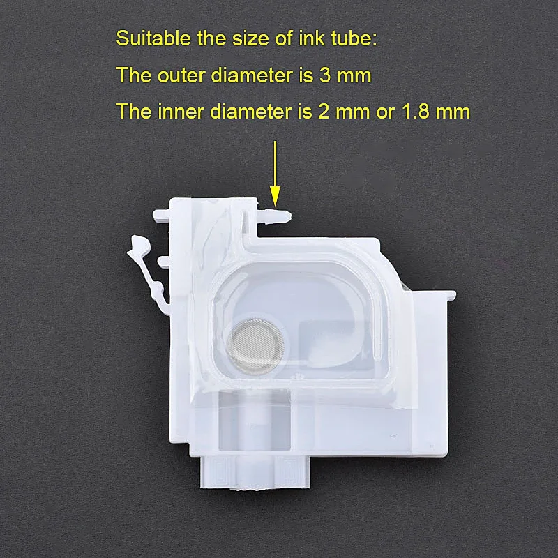 12PCS Solvent UV Ink Damper Dumper Filter for Epson L101 L201 L100 L200 L210 L800 L801 L1800 L810 L850 L1300 Inkjet Printer - view 5