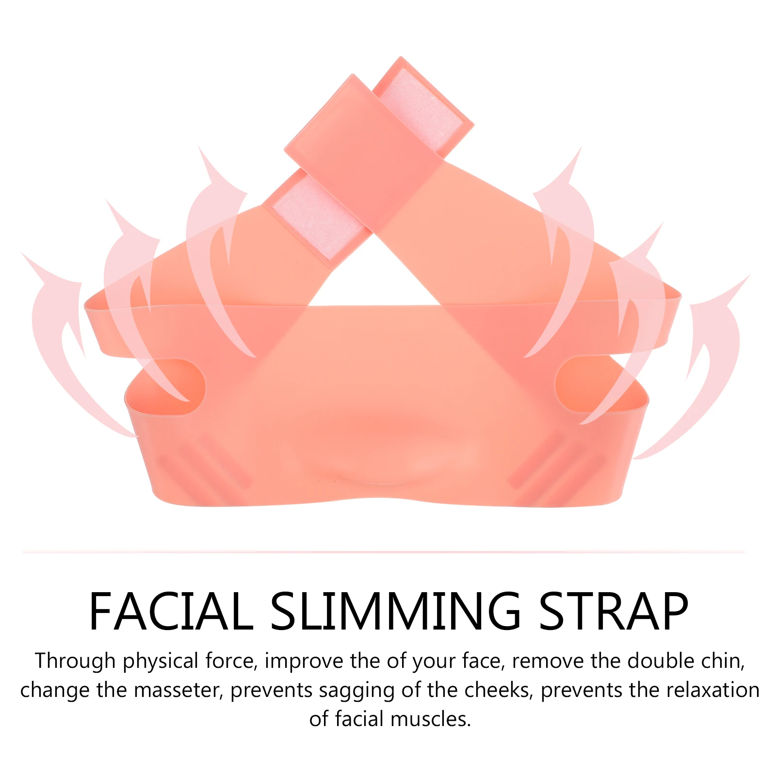 

Silicone Lifting Slimming Anti Aging Strap Facial Firming Band Double Chin Remover Soft Comfortable Adjustable Strap