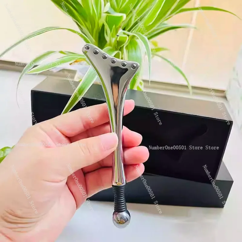 

Facial Scraping Beauty Meridian Massage Facial Lifting Tightening Ice Axe Tool
