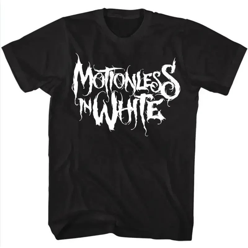 Motionless In White Gothic Metal Band Logo T Shirt Full Size Fan New