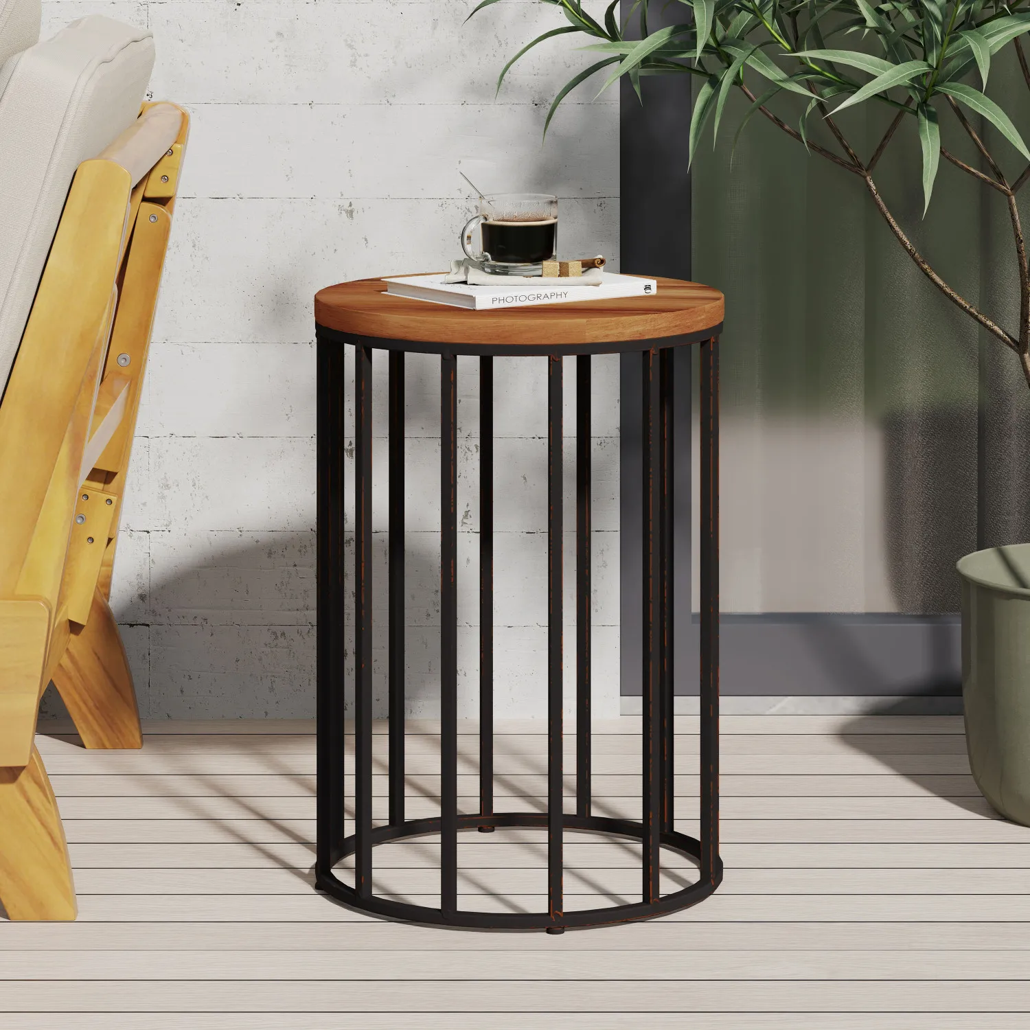 ATKINS 15" SIDE TABLE