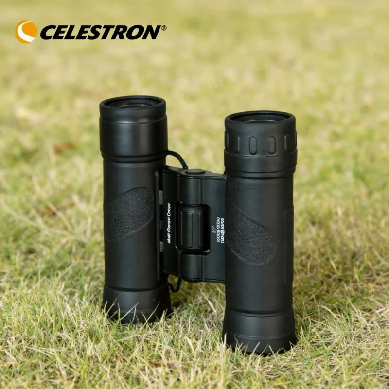

Celestron G2 10X25 Portable Mini Binoculars High Power HD Night Vision Outdoor Foldable Metal Professional Binoculars