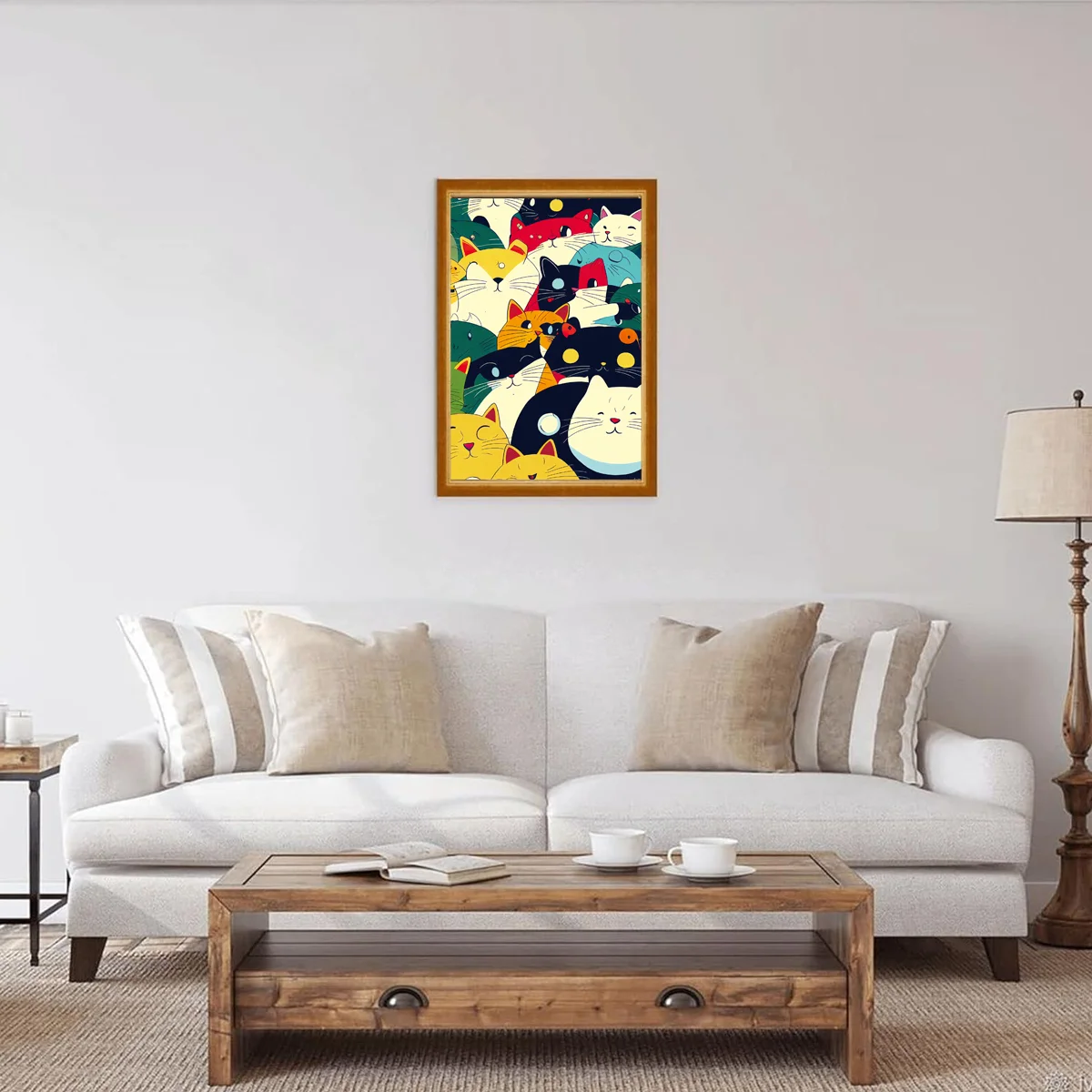 Legpuzzels voor volwassenen/kinderen 300-delige groep Schattige katten Legpuzzels Families Games Speelgoed voor thuis Kunstdecorpuzzels 15 "x 10"