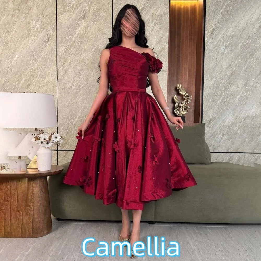 

Изысканное вечернее платье с бисером по индивидуальному заказу, очаровательное платье для выпускного вечера на одно плечо, вечернее платье с цветочной аппликацией فساتين سهرة فخ (20)