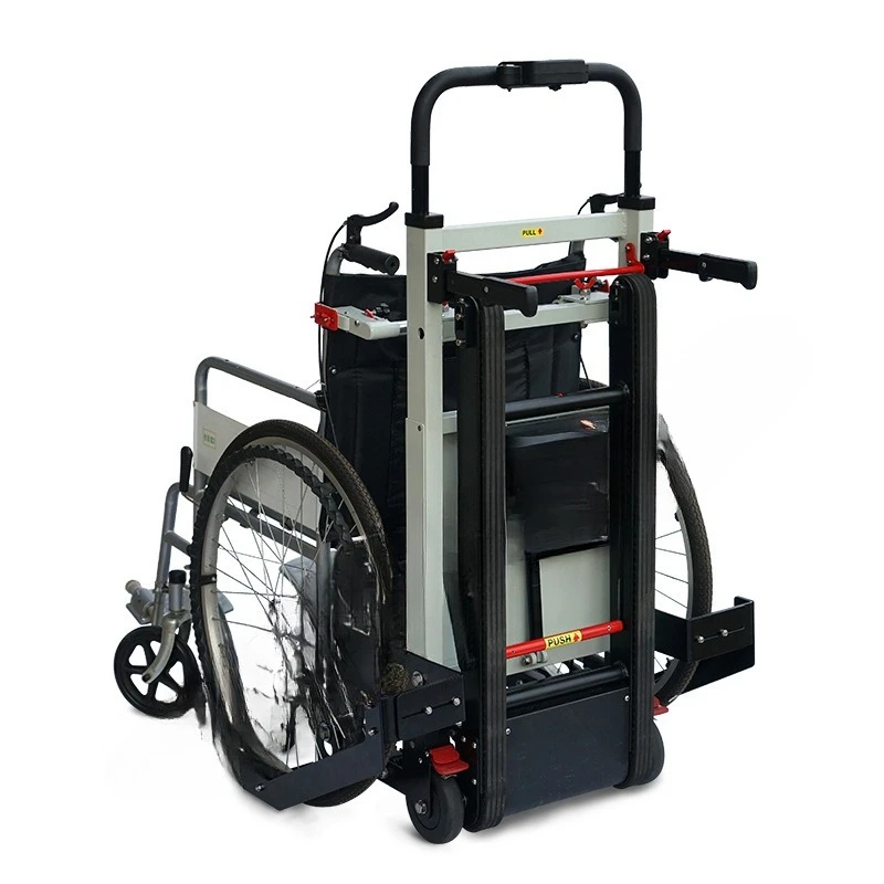 

Intelligent electric up and down stairs climbing wheelchair docking car silent crawler