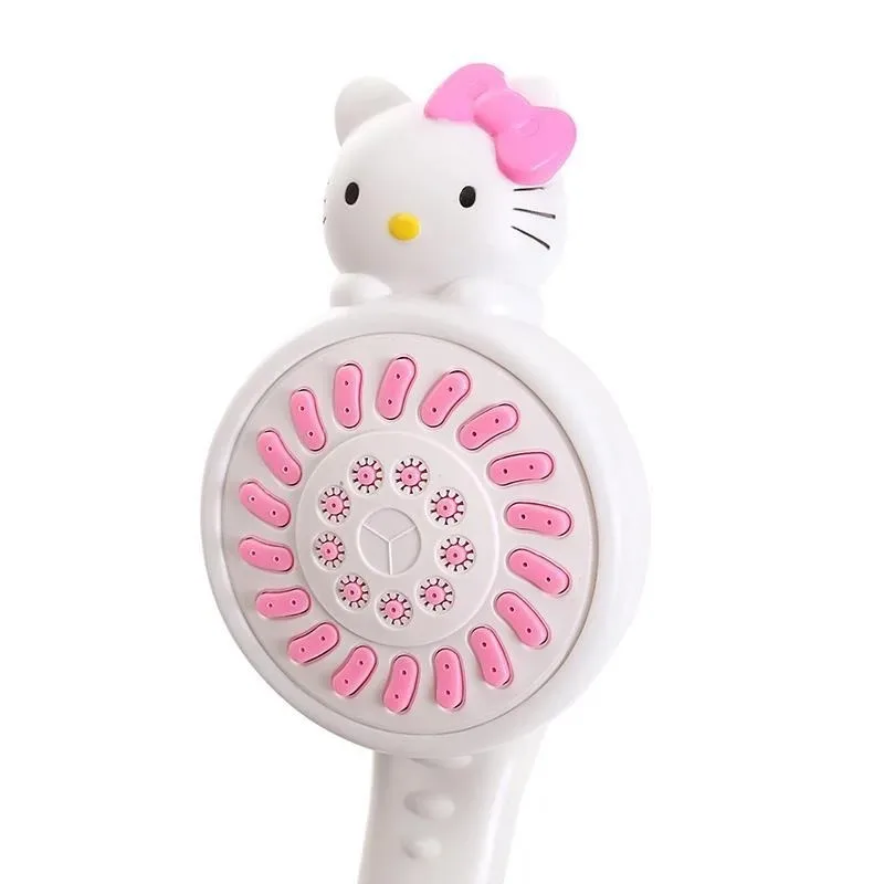 New Hello Kitty Stitch Animation Cartoon soffione doccia personalità creativa doccia portatile Girly Heart Bath soffione doccia da bagno