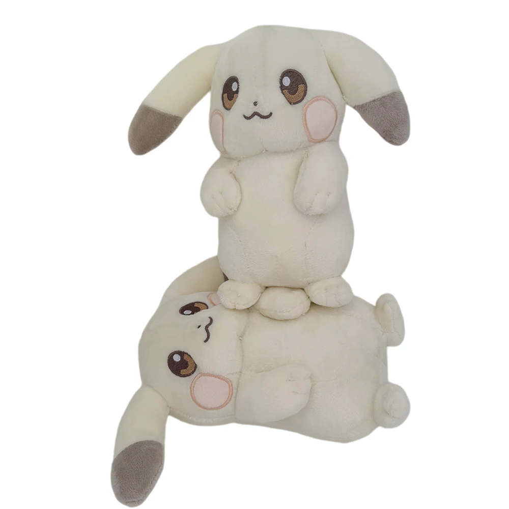 

Pokemon Collection Pokopia Light Color Pikachu Plush Toy Game Character Floppy Ears White Pikachu Stuffed Doll Kid Gift