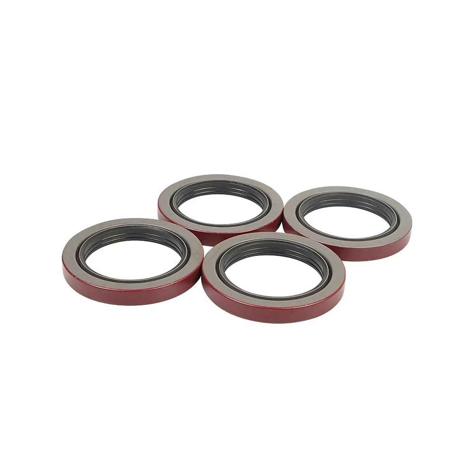 

4 Pieces Trailer Hub Grease Seals Auto Components Assembly Easy to Install Double Lips Seals 2.91''i.D x 4.53''o.D Replacement